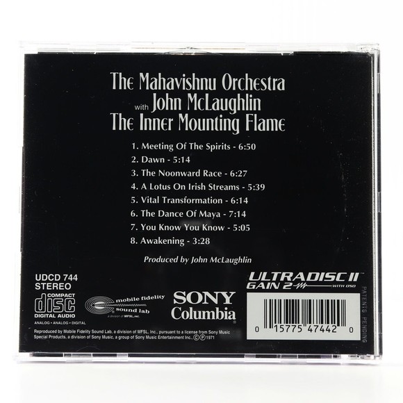 The Inner Mounting Flame Mahavishnu Orchestra 24 kt Gold Original Master CD MFSL - Picture 2 of 16